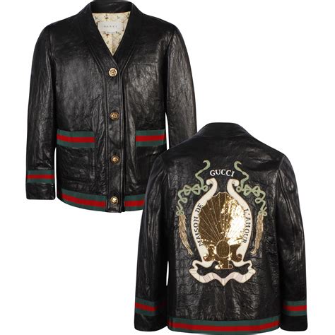 gucci maison de l'amour jacket|Bottiglia con stampa 'Maison de L'Amour' .